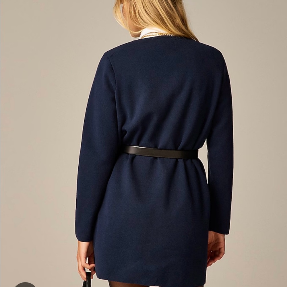 Long Giselle sweater blazer -J.Crew